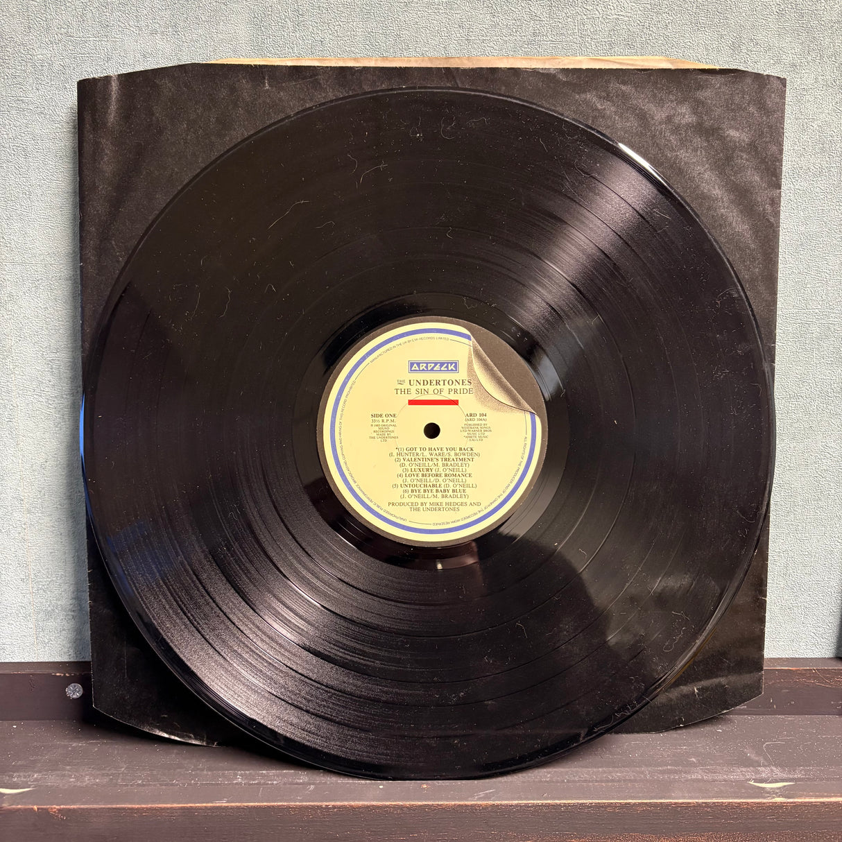 The Undertones - The Sin Of Pride - VINYL