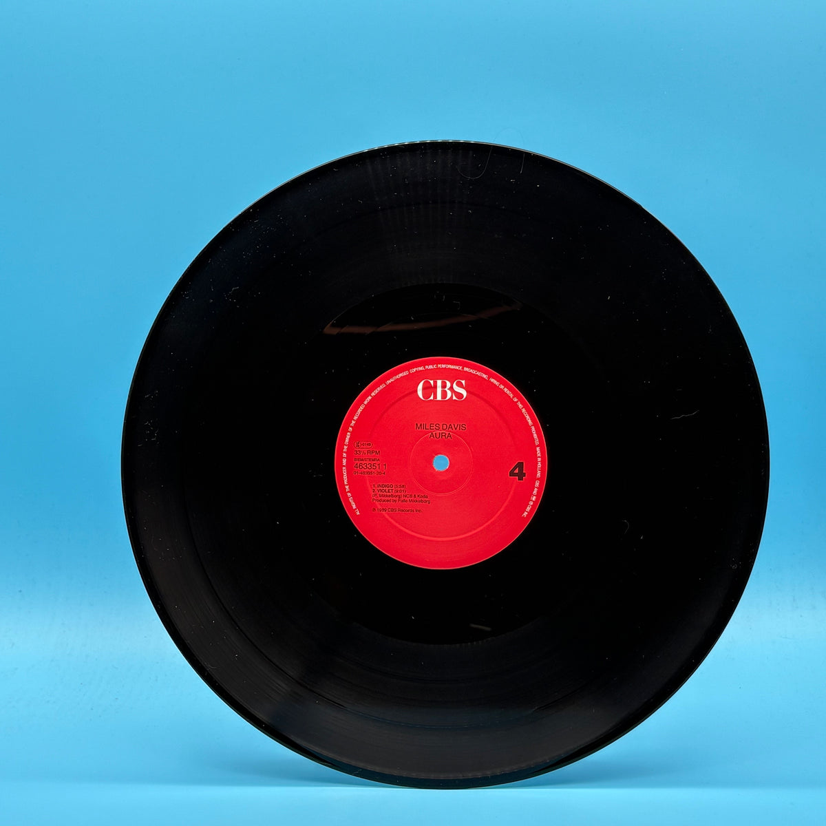 Miles Davis - Aura Original UK Vinyl