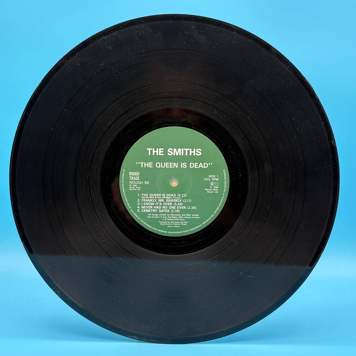 The Smiths - The Queen Is Dead Original Rough Trade Vinyl
