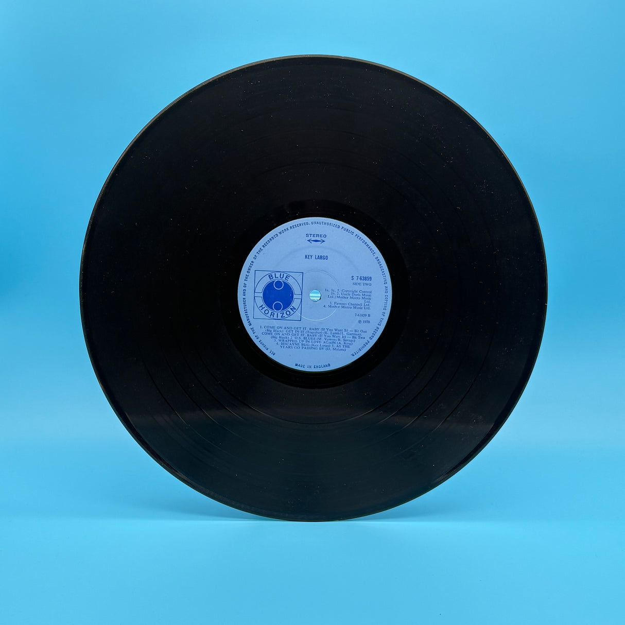 Blue Horizon - Key Largo Vinyl