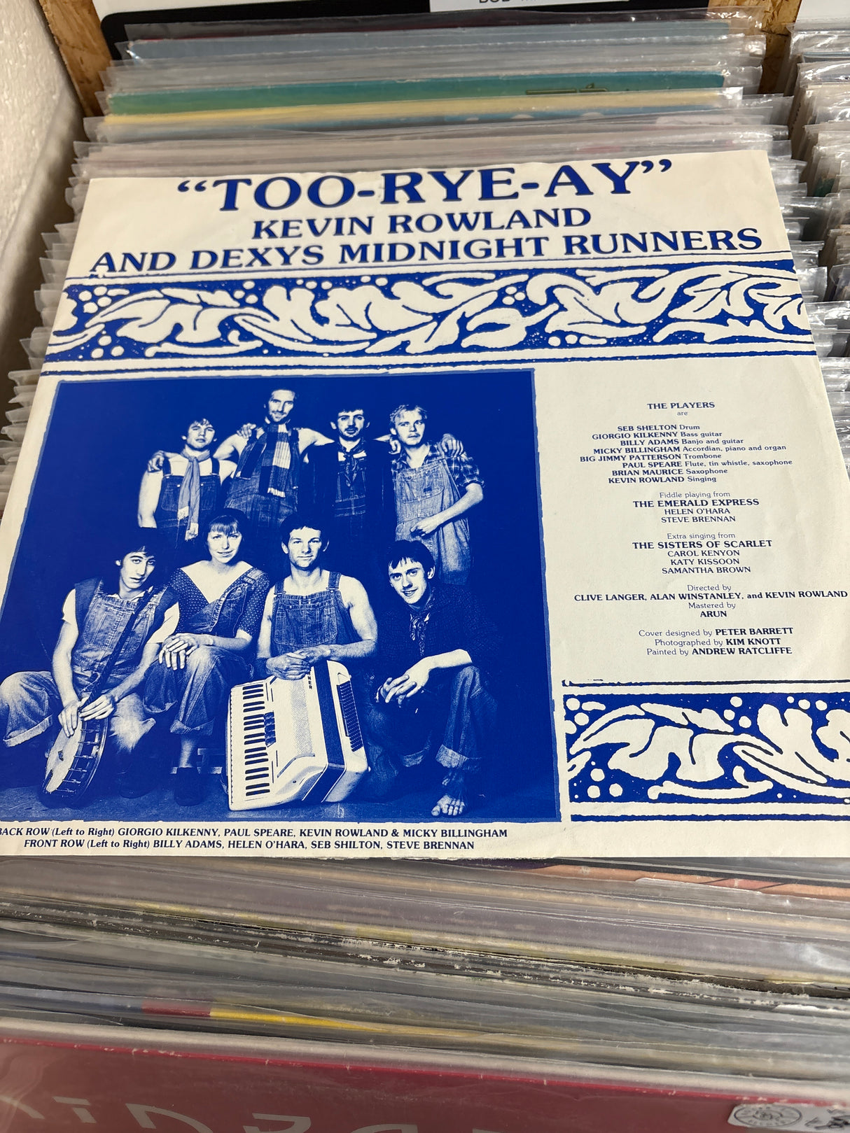 Kevin Rowland And Dexys Midnight Runners - Too-Rye-Ay - VINYL