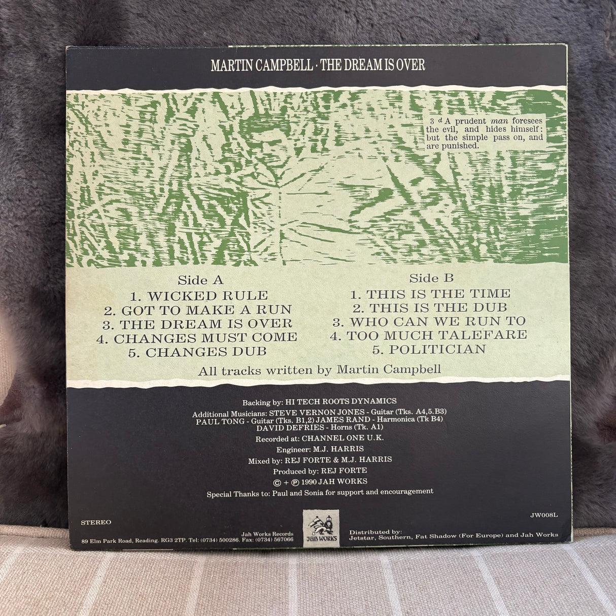 Martin Campbell - The Dream Is Over - VINYL