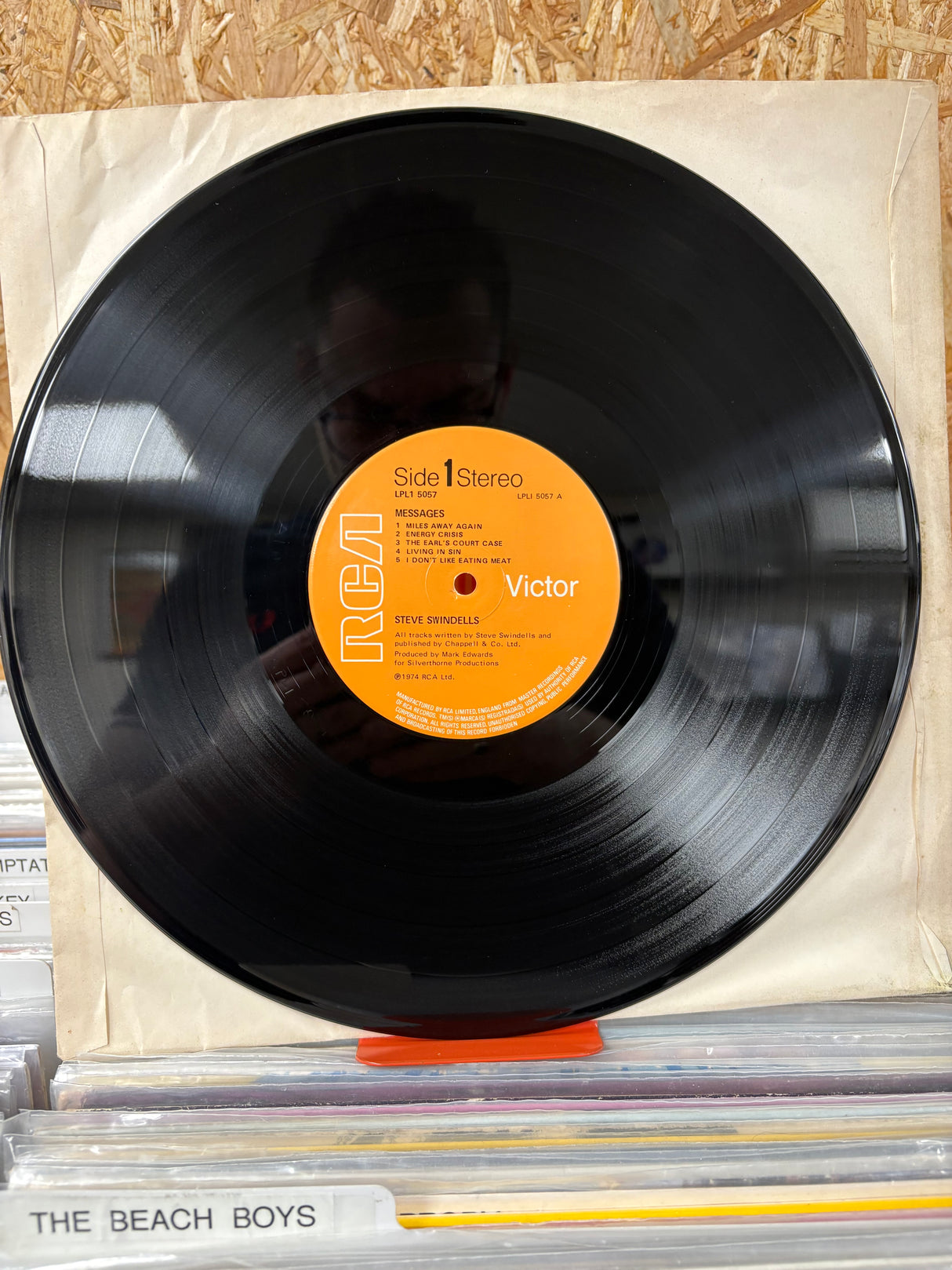 Steve Swindells - Messages - VINYL