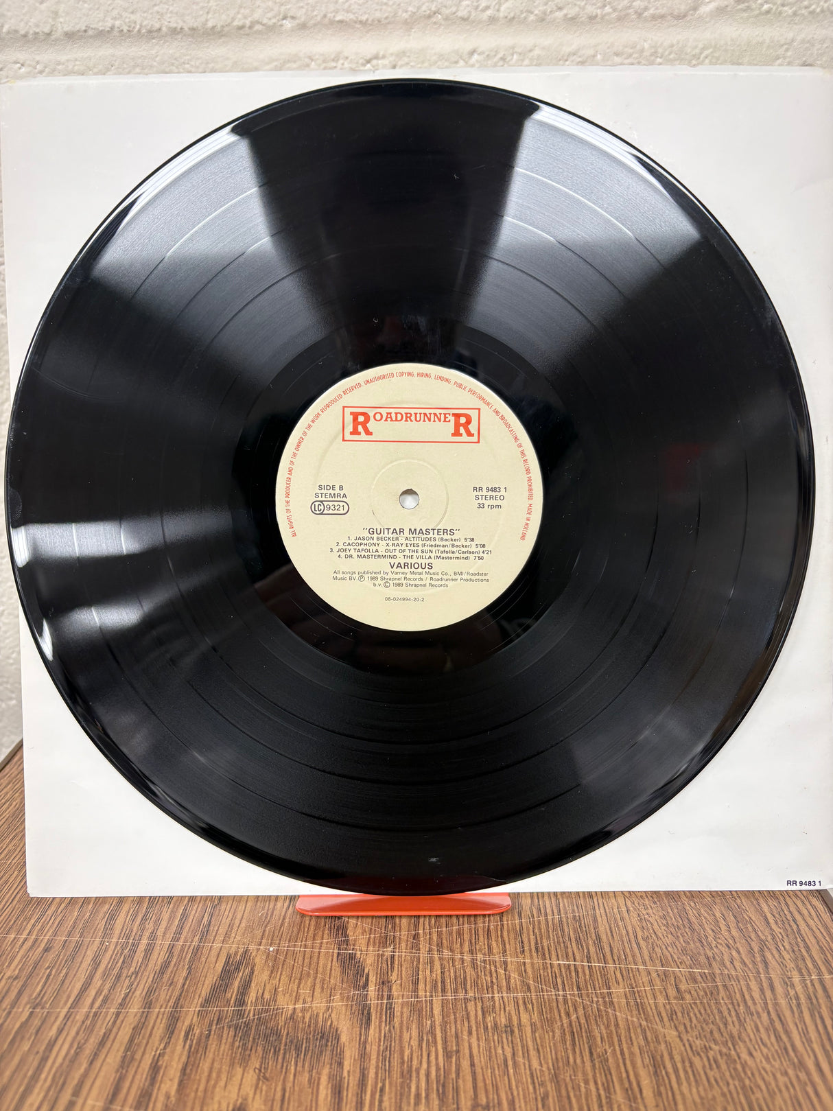 Guitar Masters - Roadrunner Compilation -  VINYL