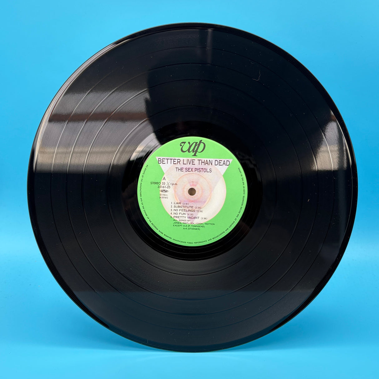 Sex Pistols - Better Live Than Dead Japanese Press Vinyl