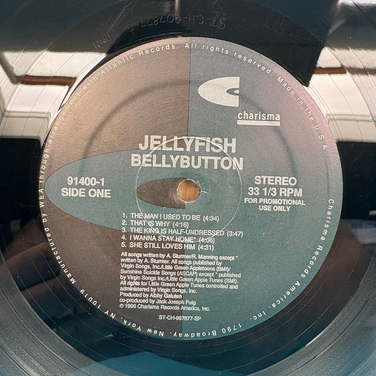 Jellyfish - Bellybutton Original Promo with Press Pack Vinyl
