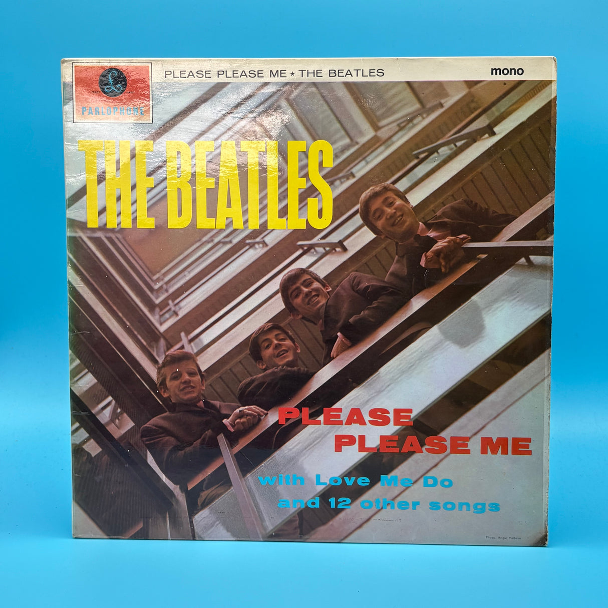 The Beatles - Please Please Me Times New Roman Font Vinyl