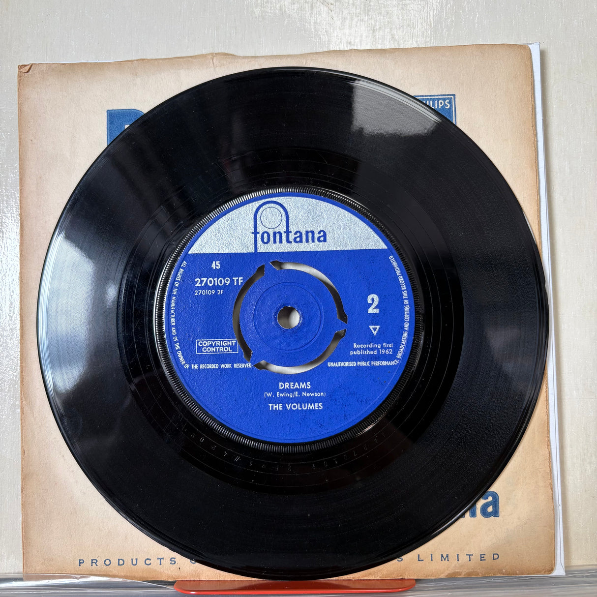 The Volumes - I Love You Fontana Vinyl Single
