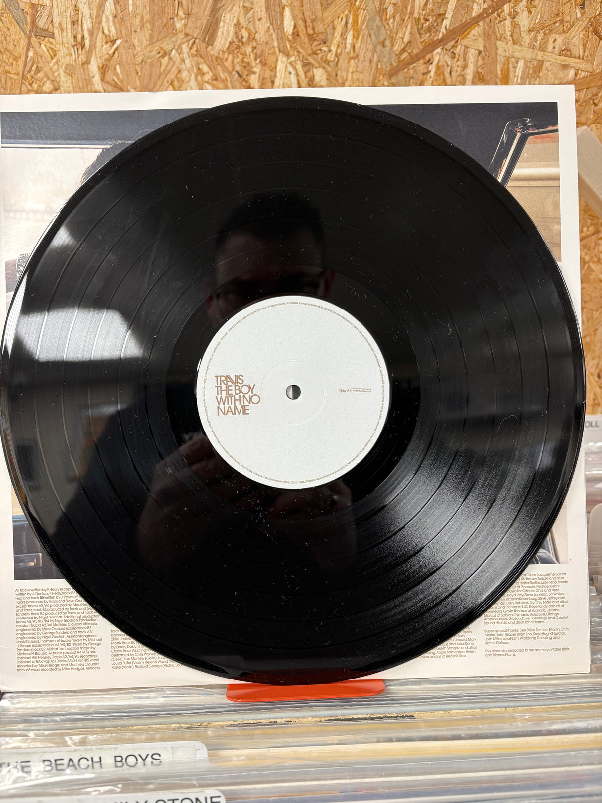 Travis - The Boy With No Name - 2007 Original w/ the single - VINYL