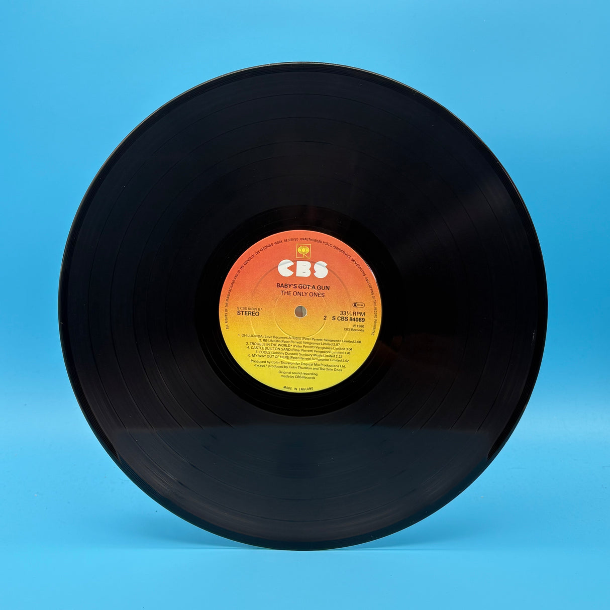 The Only Ones - Baby's Got A Gun Vinyl