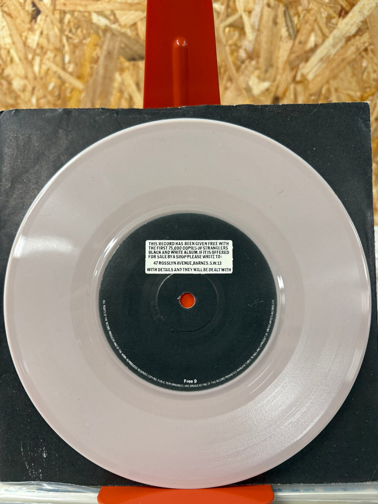 The Stranglers - Black and White w/ the 7" Single  - VINYL