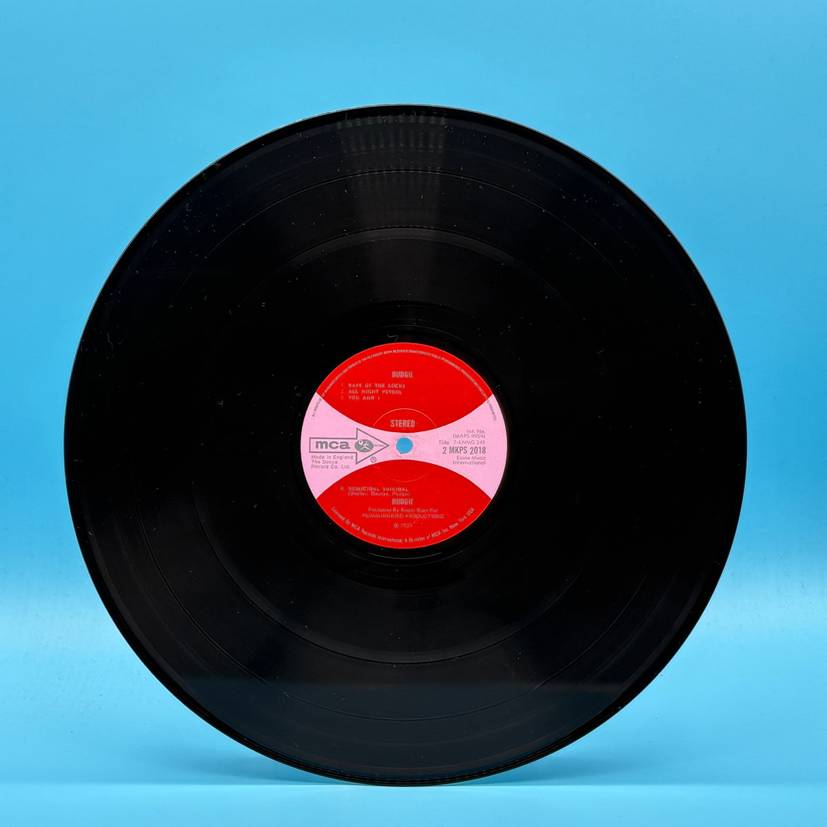 Budgie - Budgie Original Red/Pink Labels Vinyl