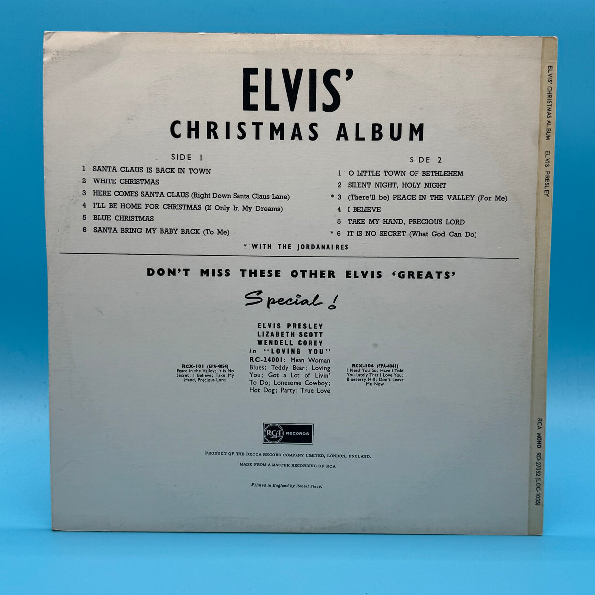 Elvis Presley - Christmas Album Vinyl