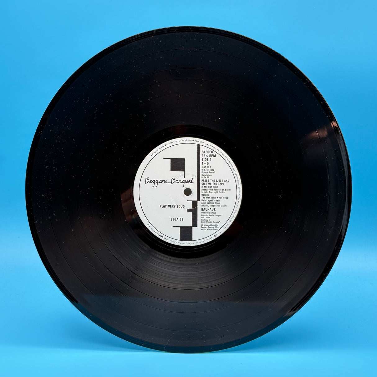 Bauhaus - Press The Eject And Give Me The Tape Vinyl