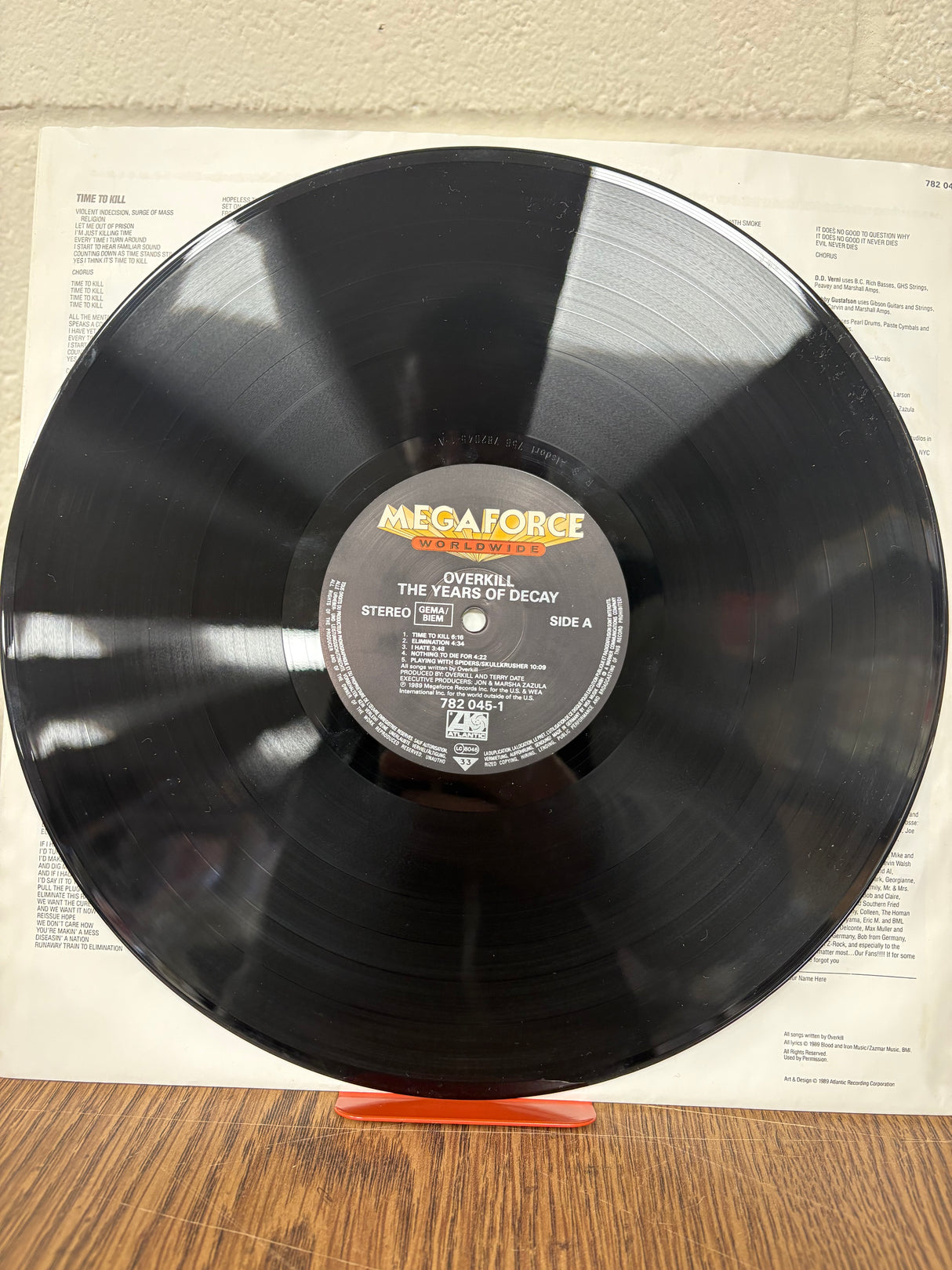 Over Kill - The Years of Decay -  VINYL