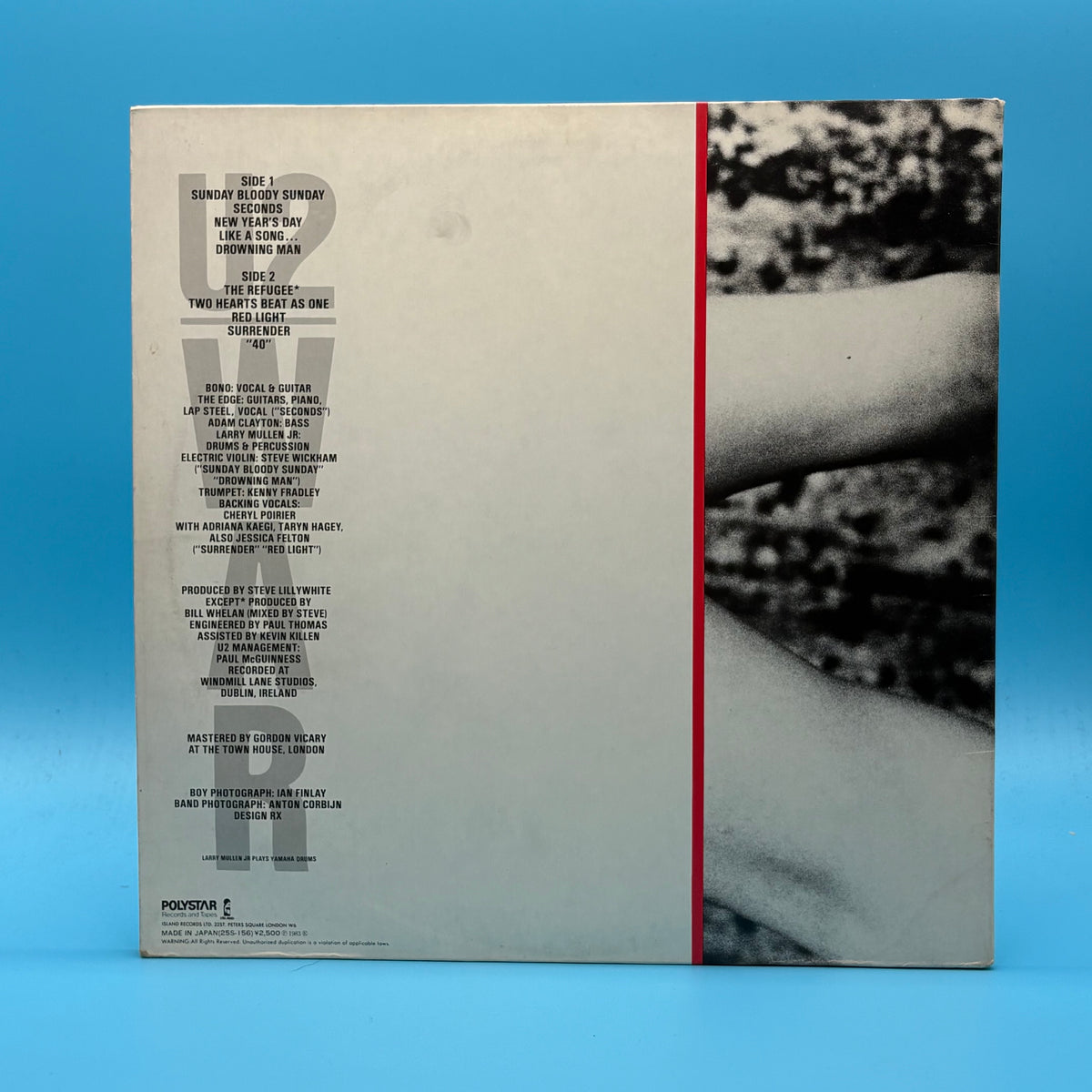U2 - War (Japanese Press) Vinyl