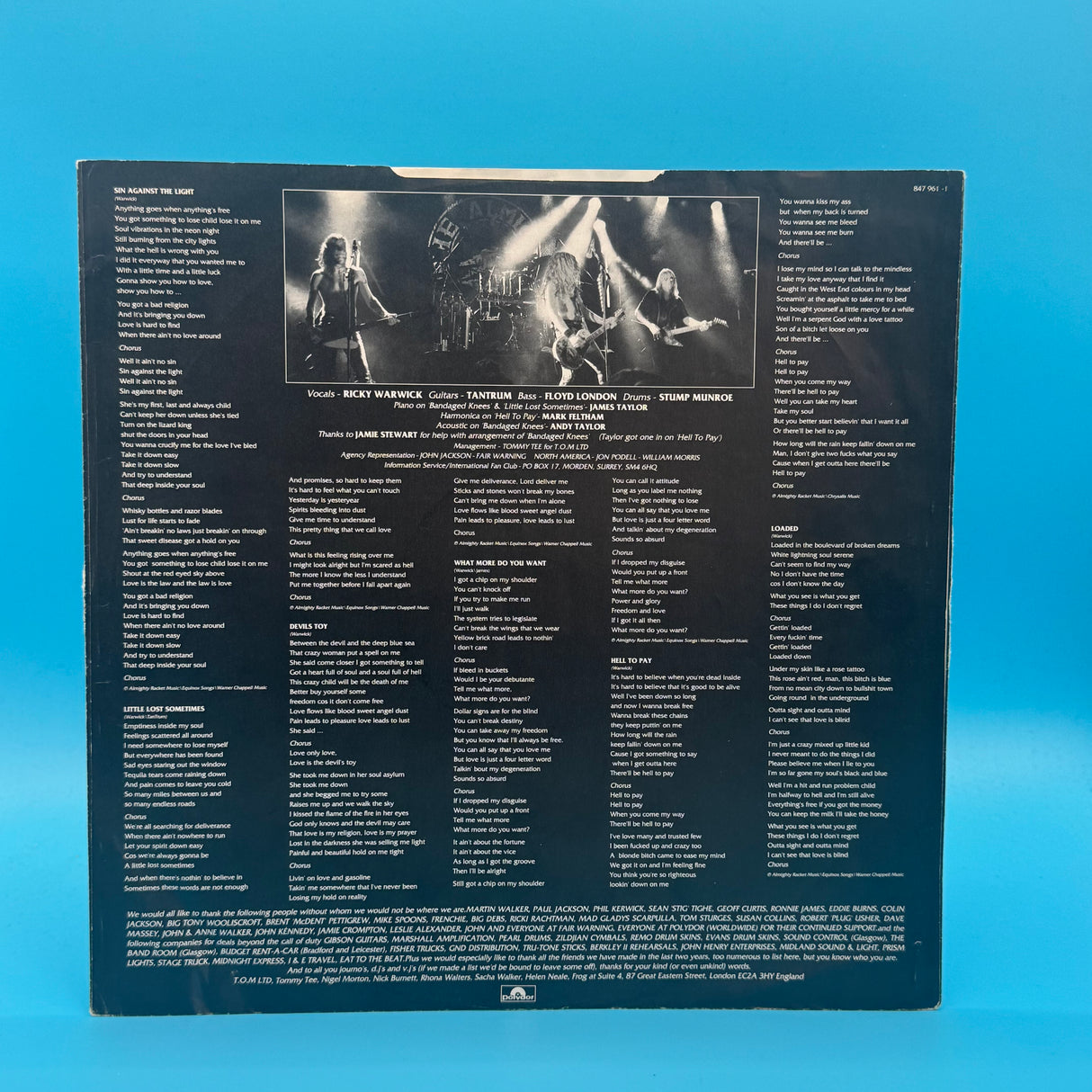 The Almighty - Soul Destruction Vinyl