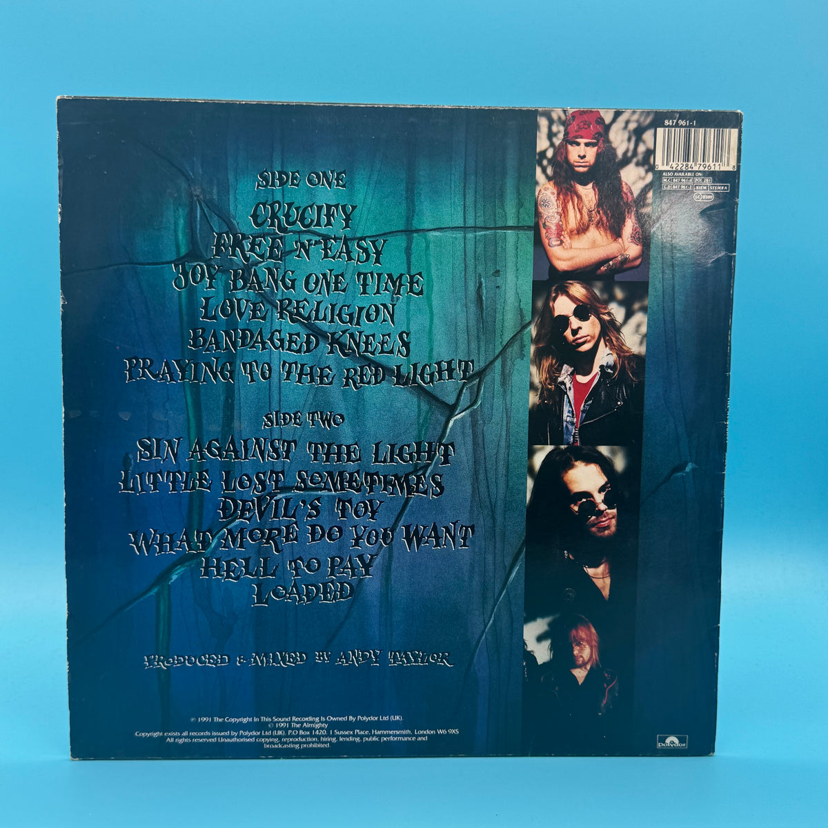 The Almighty - Soul Destruction Vinyl