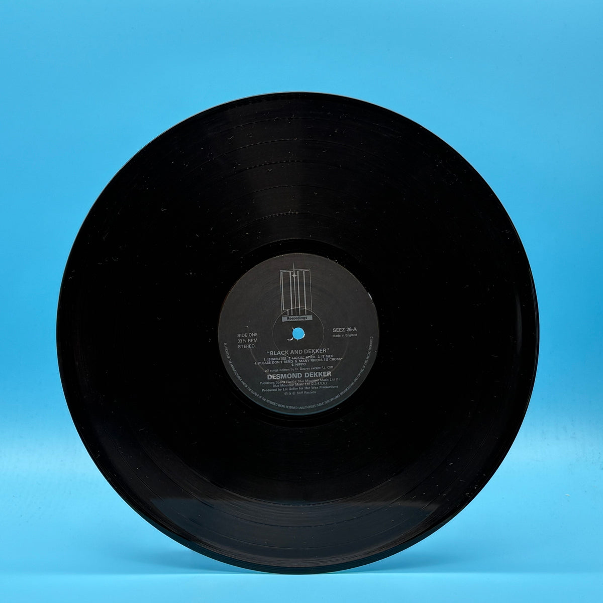 Desmond Dekker - Black And Dekker Vinyl