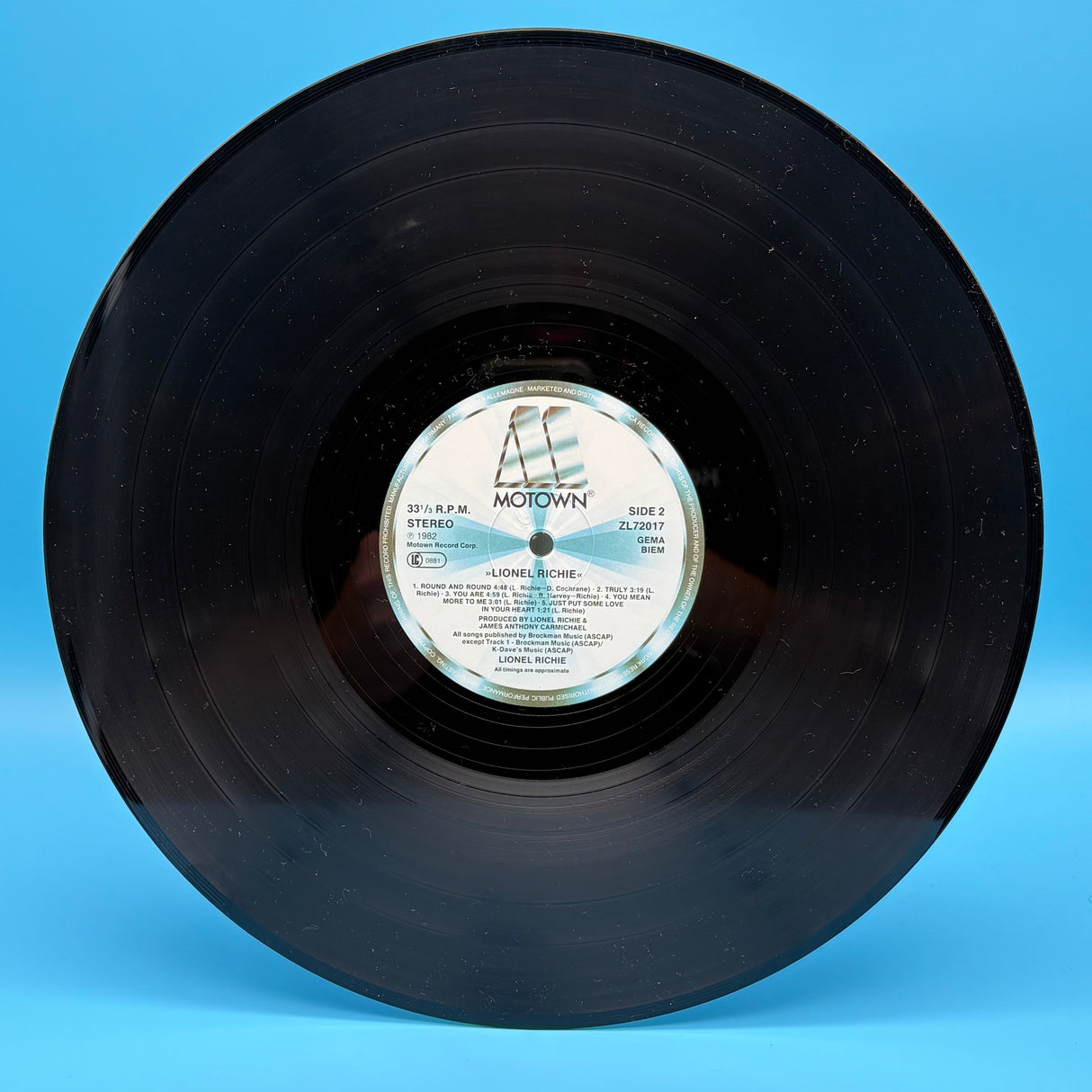 Lionel Richie - Self Titled Vinyl