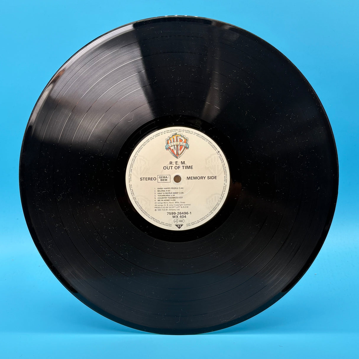 REM - Out Of Time Original Vinyl
