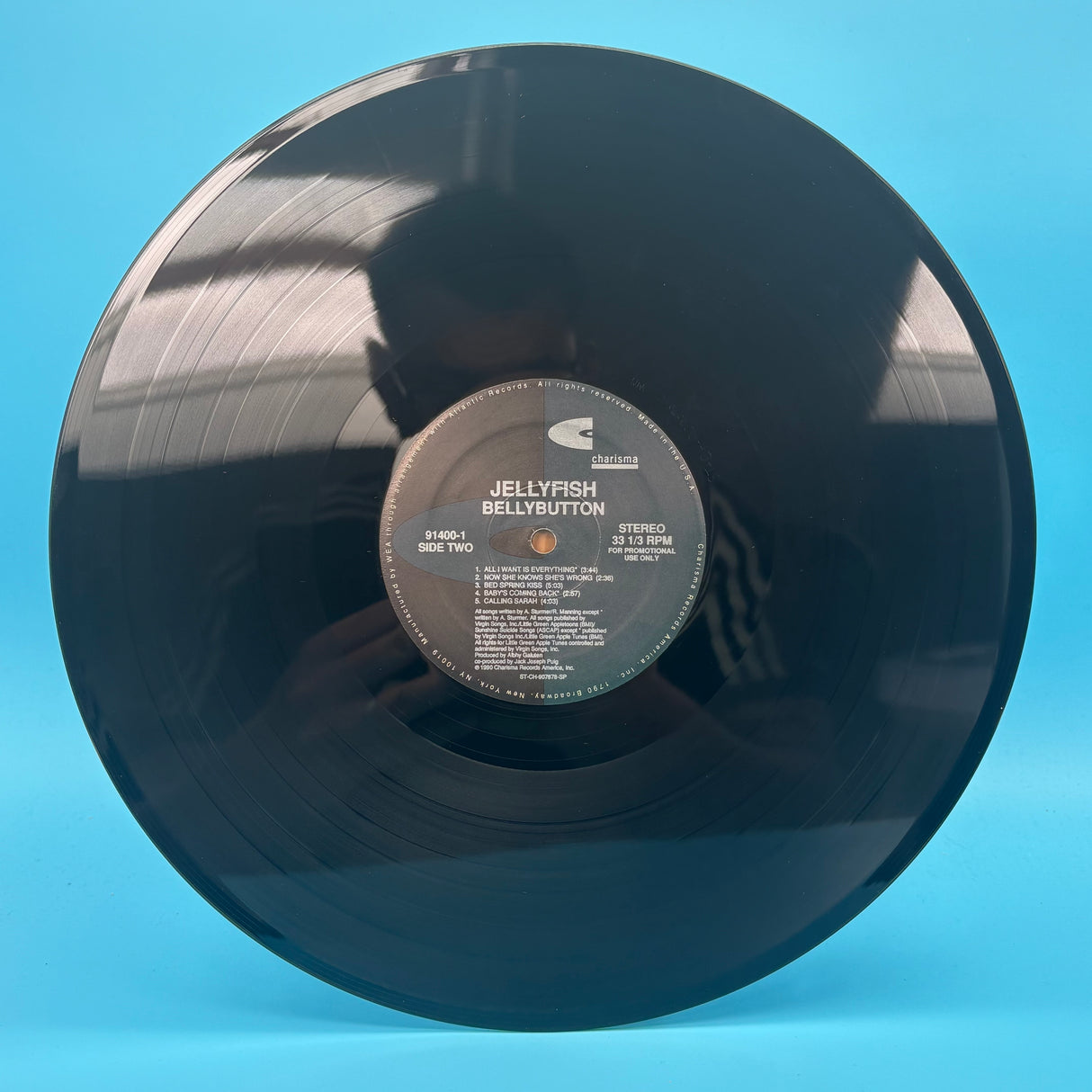 Jellyfish - Bellybutton Original Promo with Press Pack Vinyl