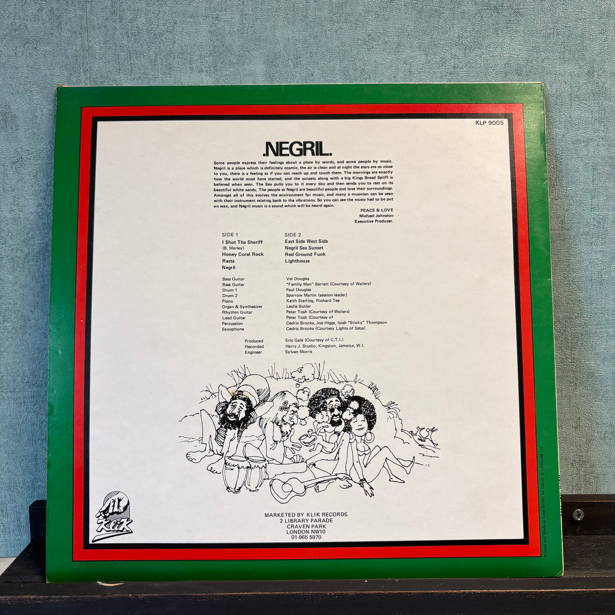 Negril - Roots Reggae - 1975 - VINYL