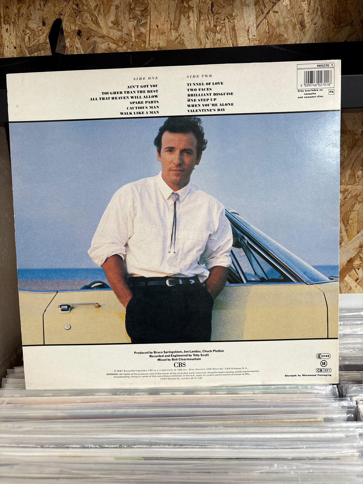Bruce Springsteen - Tunnel Of Love - VINYL