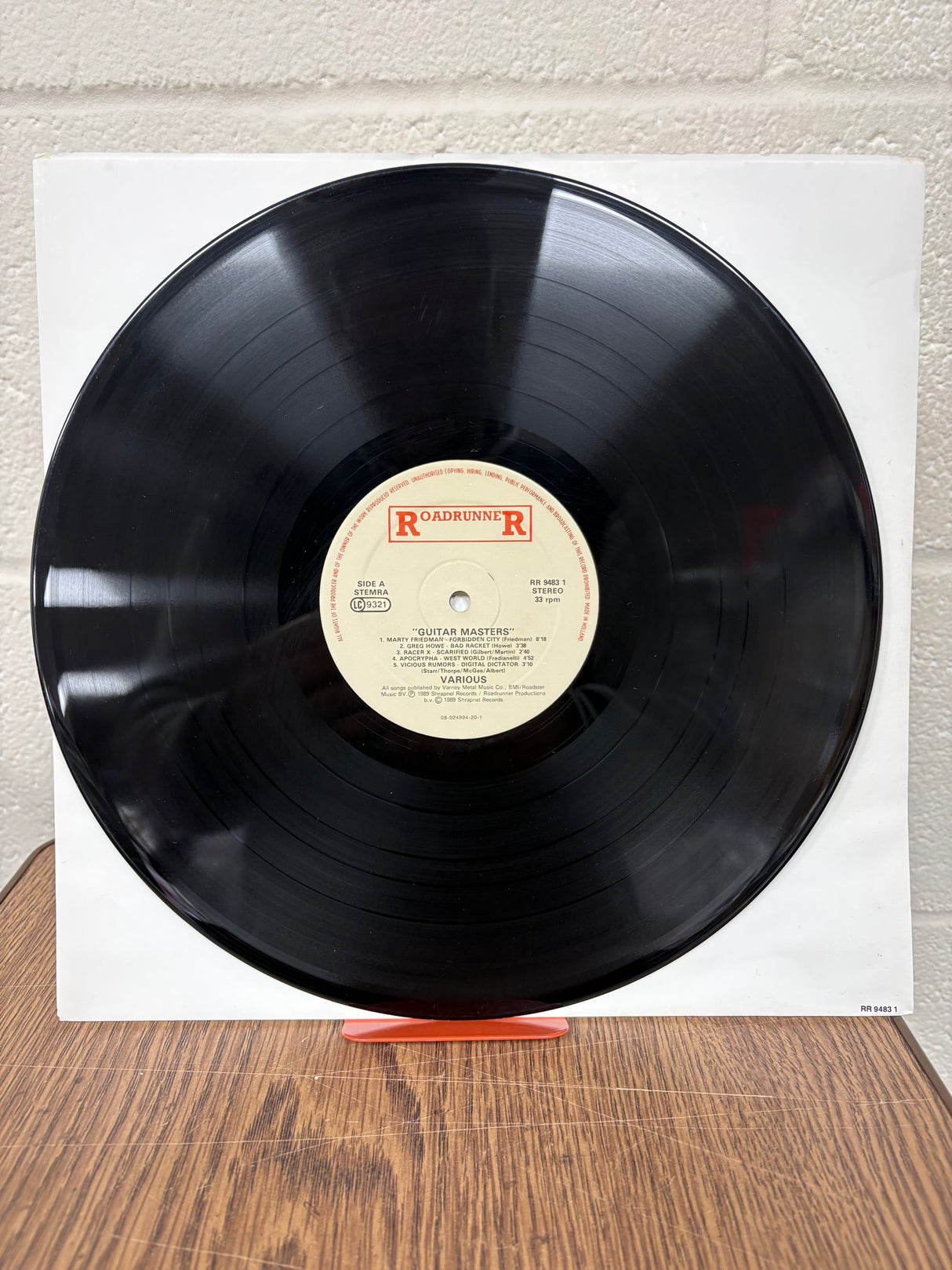 Guitar Masters - Roadrunner Compilation -  VINYL