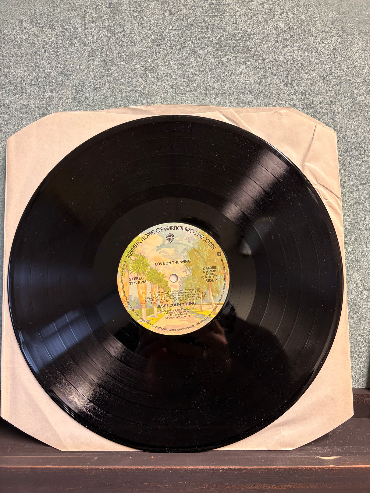 Jesse Colin Young - Love On The Wing - VINYL