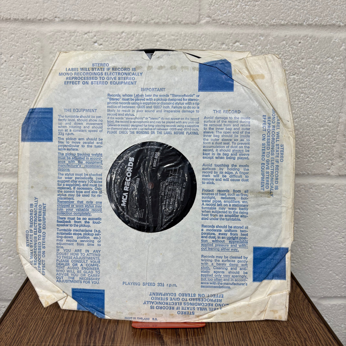 Wishbone Ash - Pilgrimage - VINYL