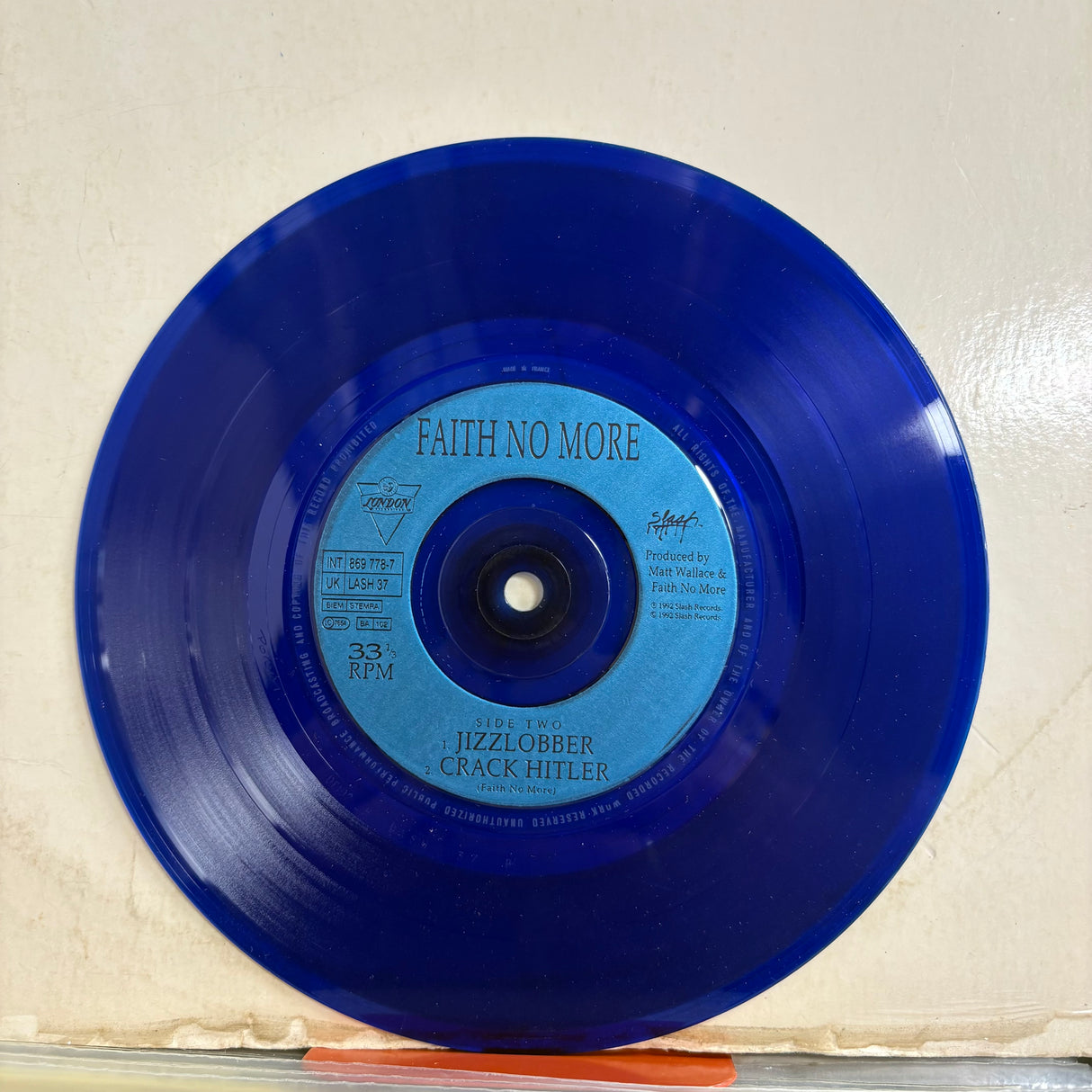 Faith No More - Midlife Crisis Blue Vinyl