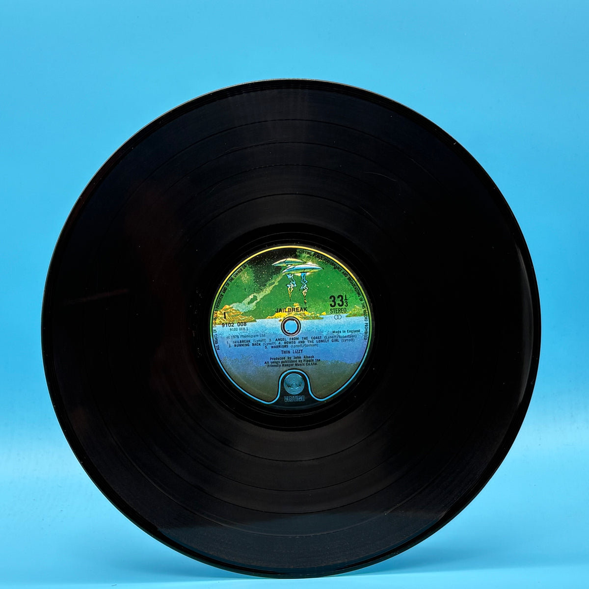 Thin Lizzy - Jailbreak Original UK Vinyl