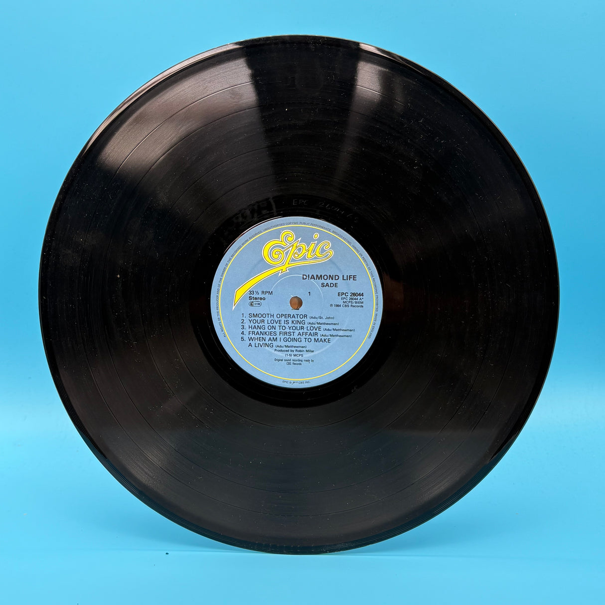 Sade - Diamond Life Original Vinyl