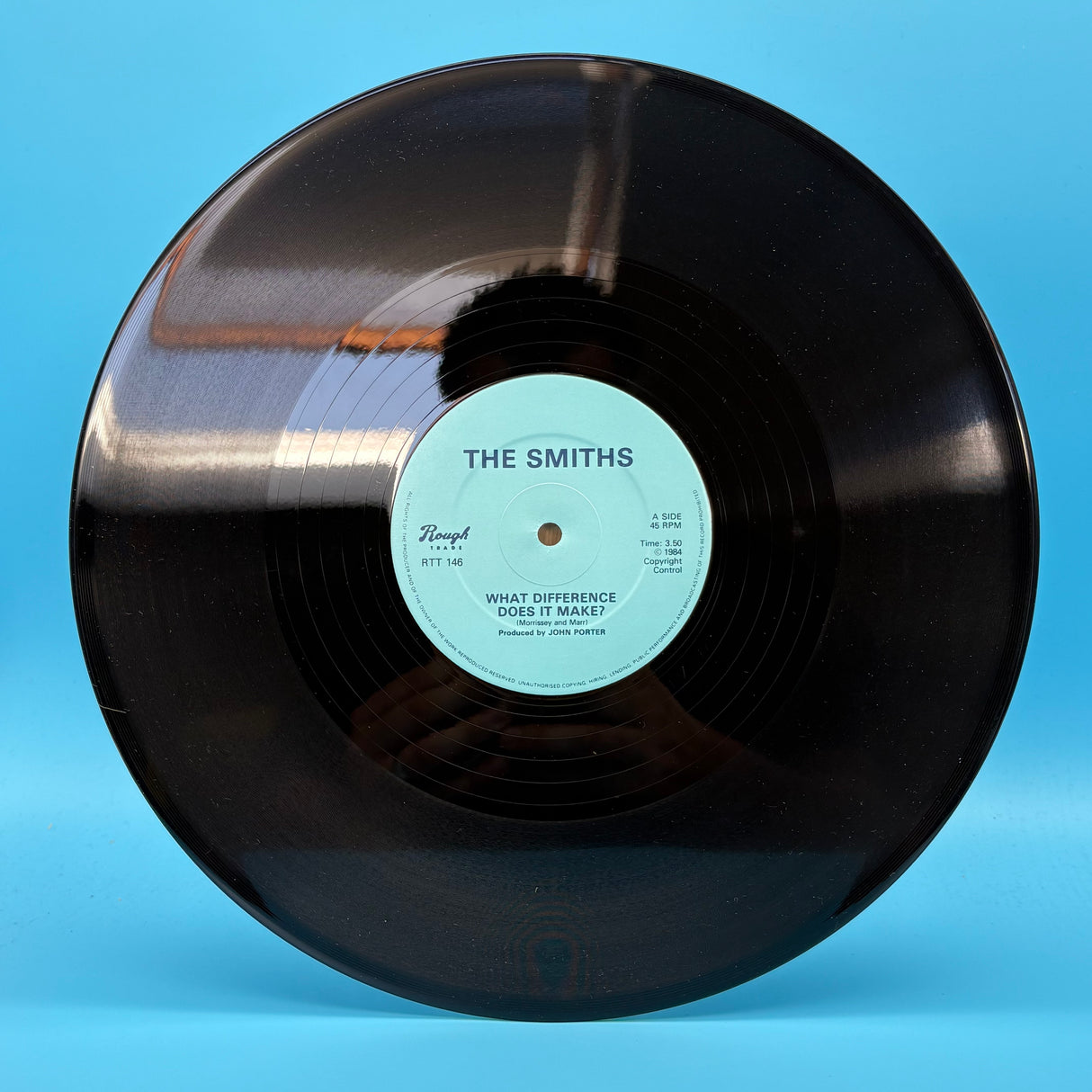The Smiths - What difference Does It Make Morrissey Sleeve 12" Single Vinyl