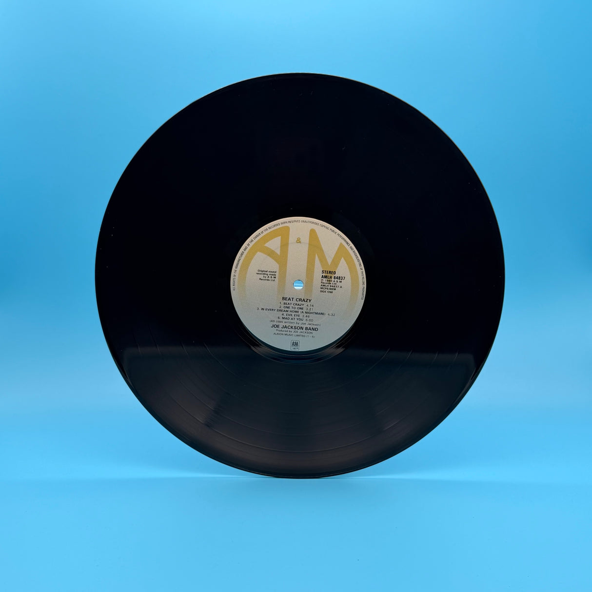 Joe Jackson Band - Beat Crazy With Poster And Ticket Stubs Vinyl