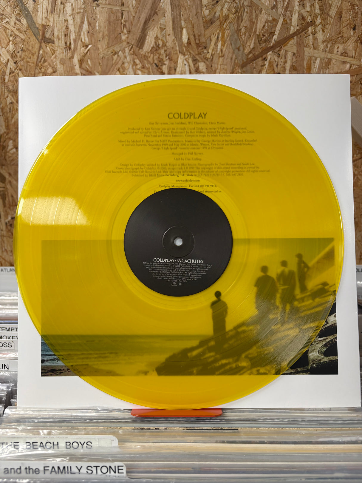 Coldplay - Parachutes - 20th Anniversary Yellow - VINYL