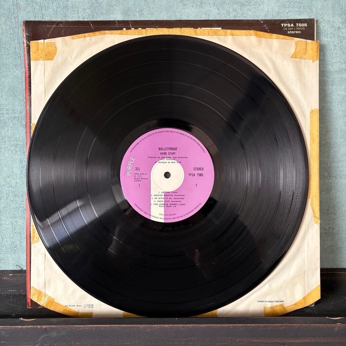 Hard Stuff - Bulletproof - VINYL