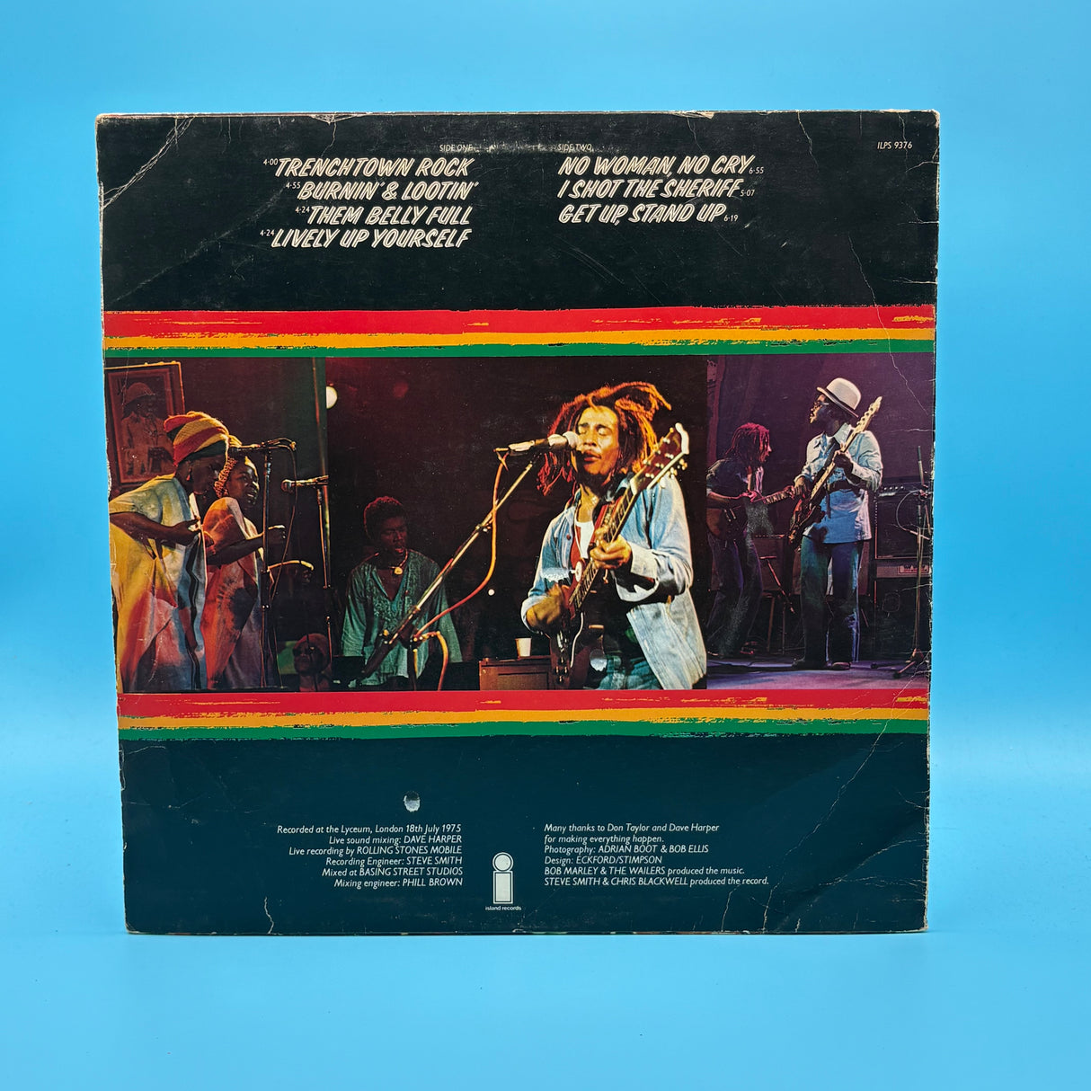 Bob Marley And the Wailers - Live! Vinyl