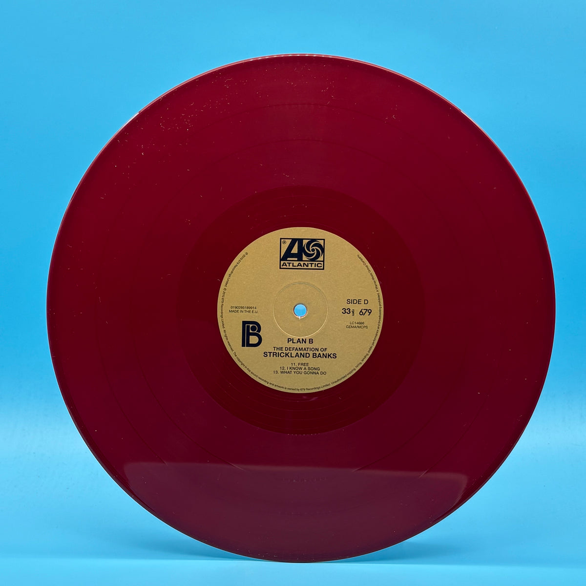 Plan B - The Defamation Of Strickland Banks Red Vinyl
