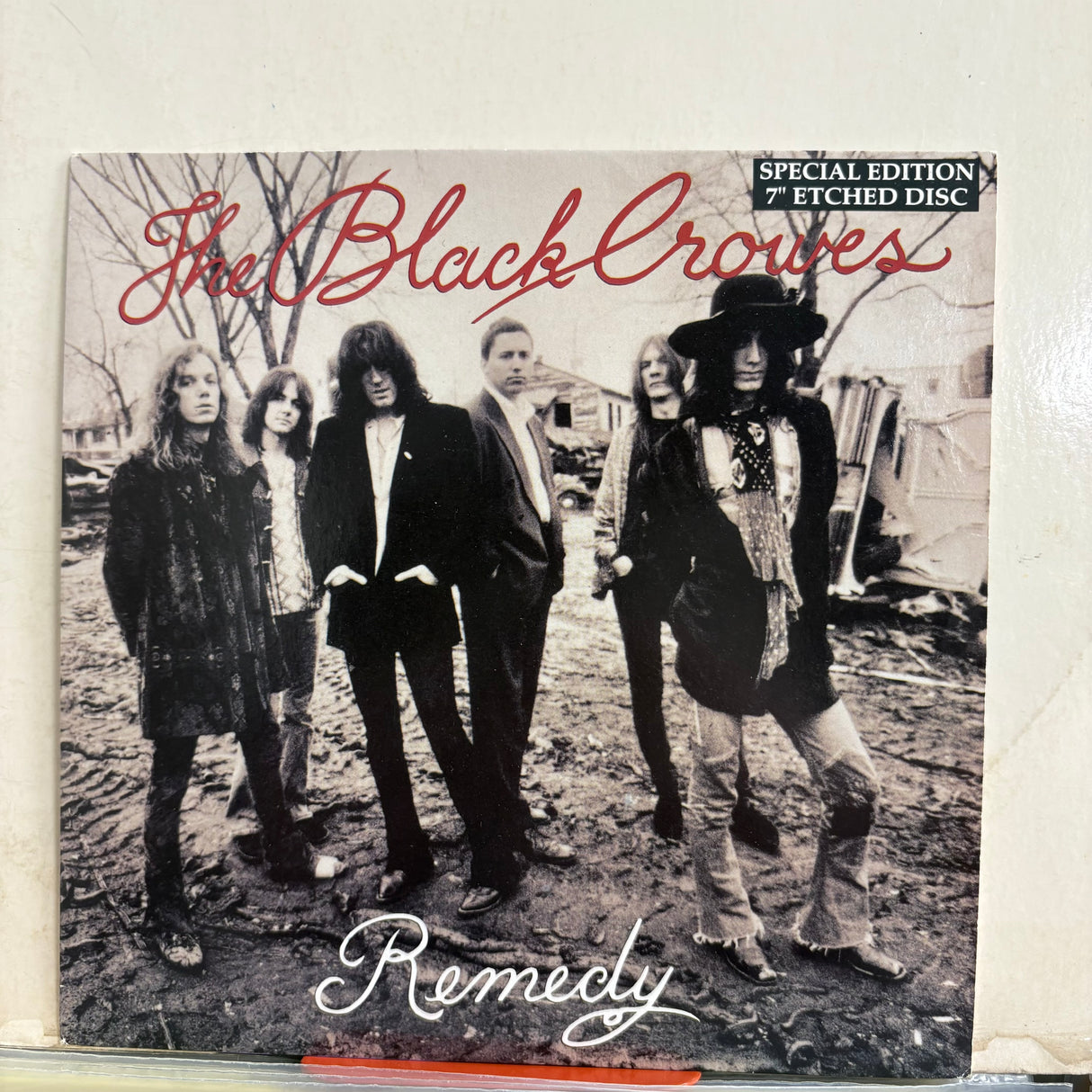 The Black Crowes - Remedy Etched Single Vinyl