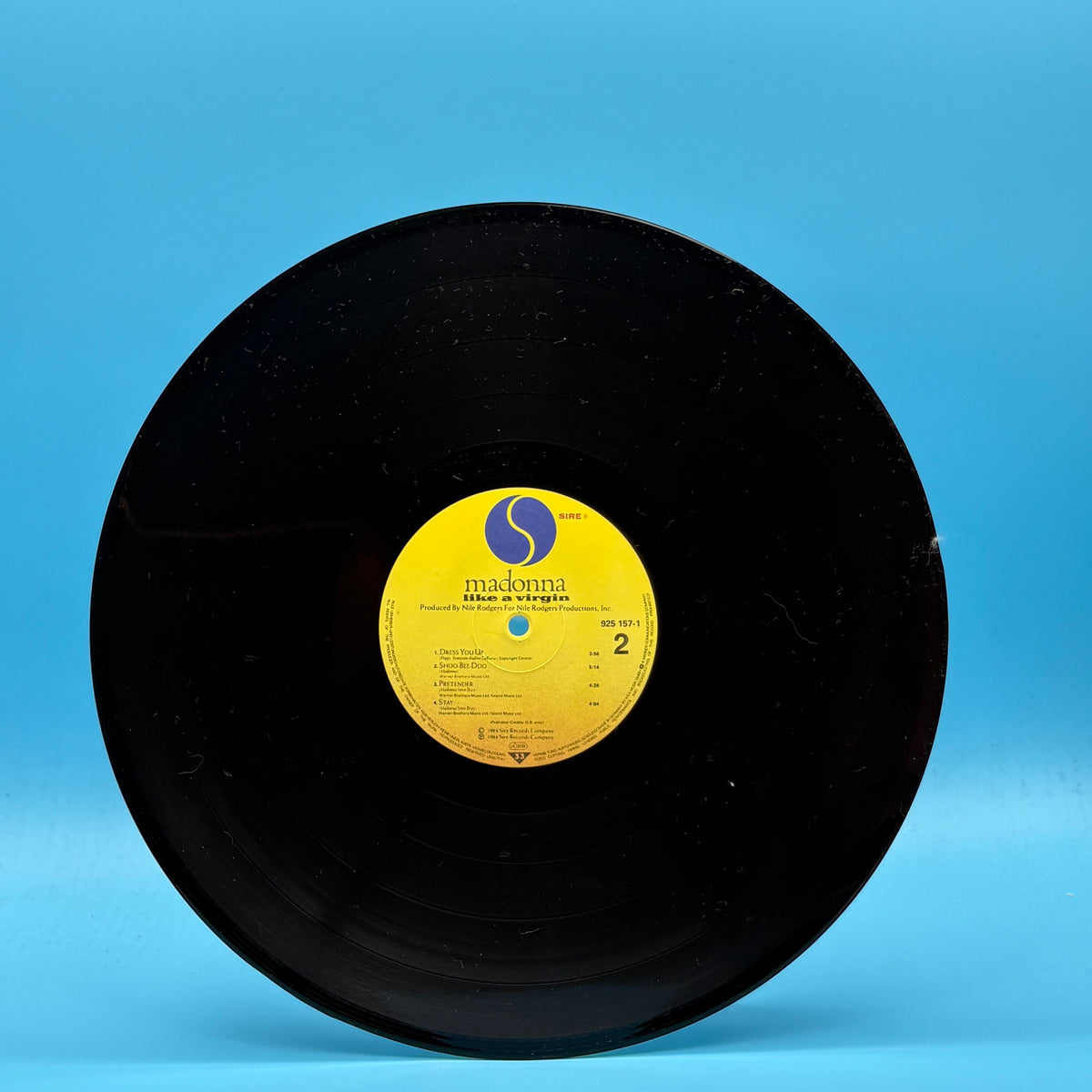 Madonna - Like A Virgin Vinyl