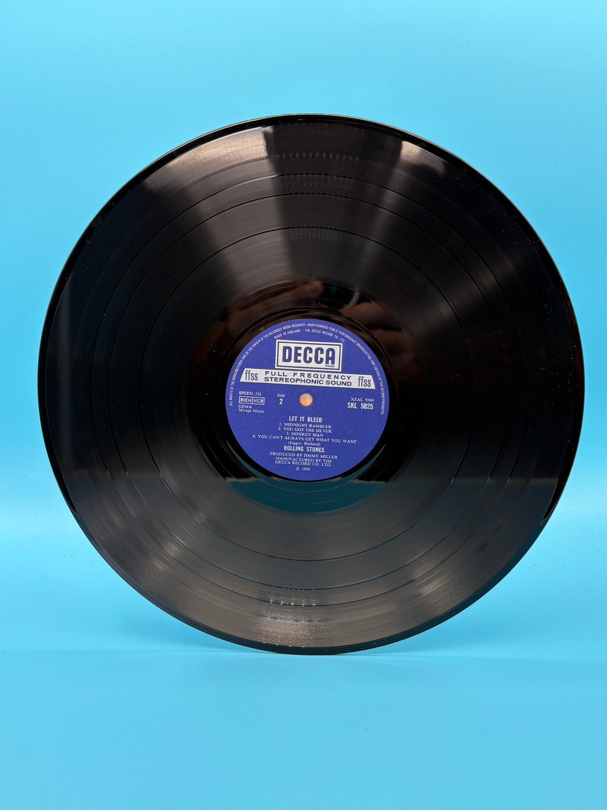 The Rolling Stones - Let It Bleed Complete Stereo Vinyl