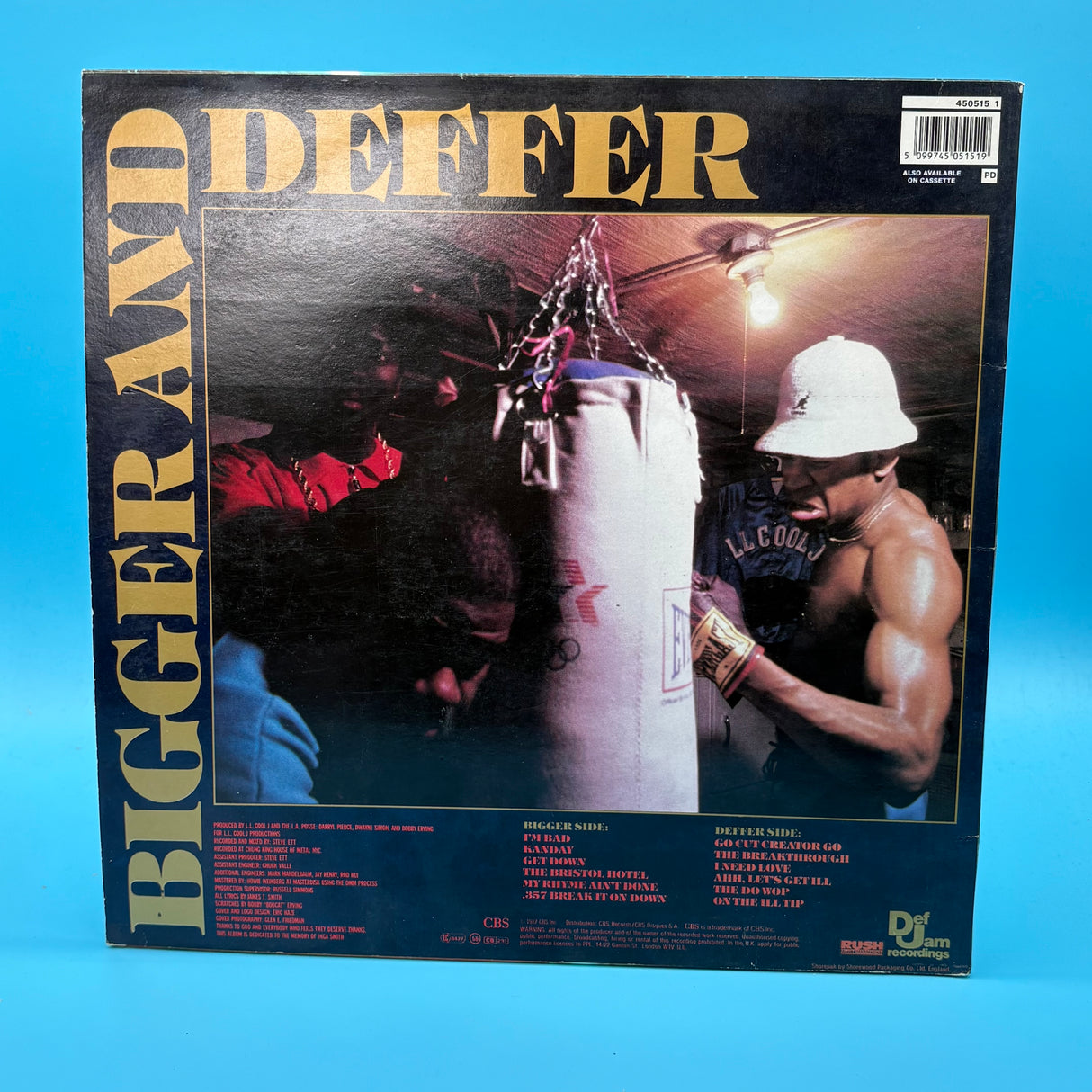 LL Cool J - Bigger And Deffer (BAD) Original Vinyl