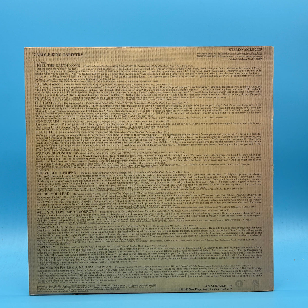 Carole King - Tapestry Vinyl