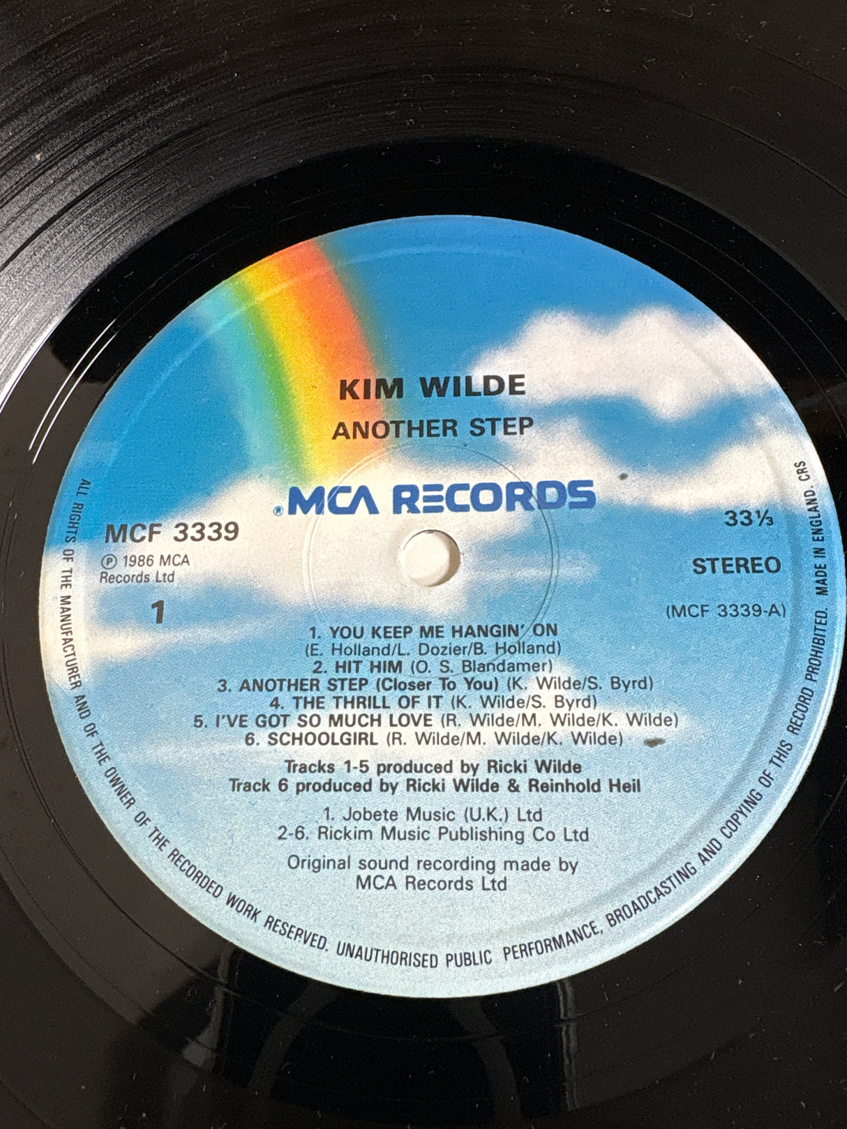 Kim Wilde - Another Step - VINYL