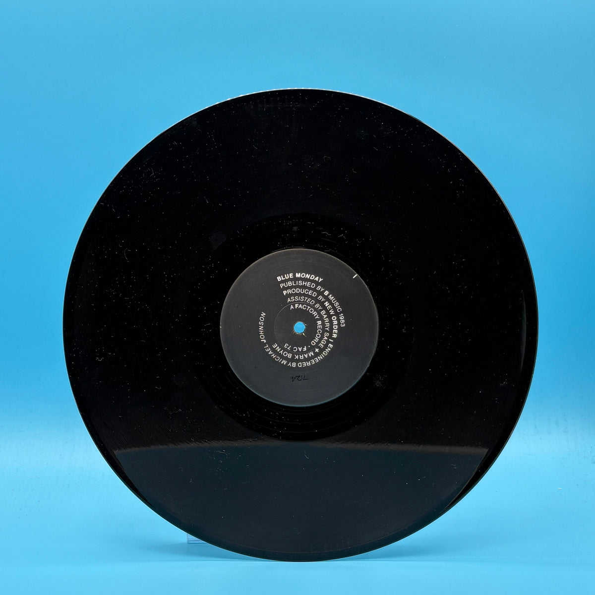 New Order - Blue Monday 12” Single Die Cut Sleeve Vinyl
