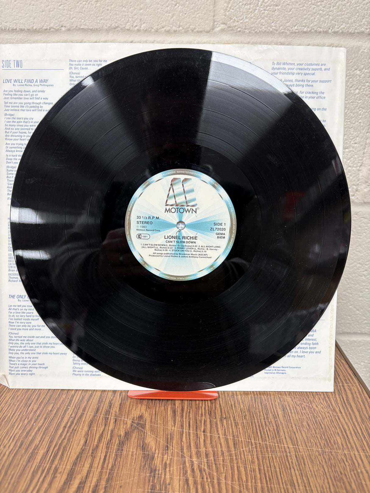 Lionel Richie - Can’t Slow Down - VINYL