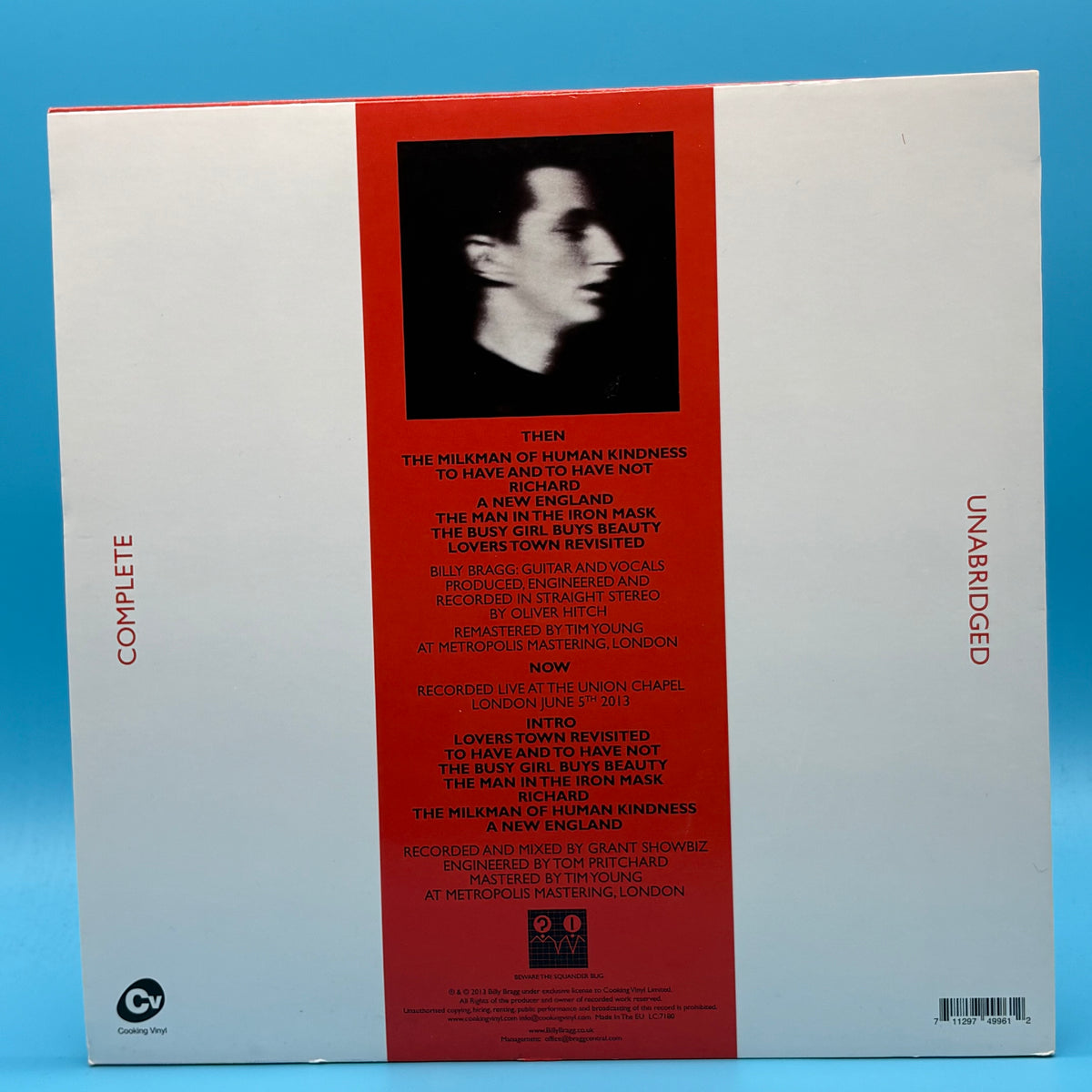Billy Bragg - Life's A Riot With Spy Vs Spy 30th Anniversary Vinyl