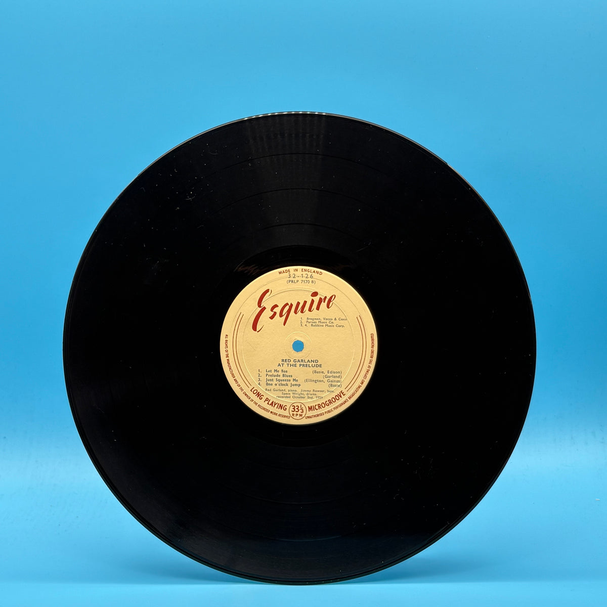 Red Garland - at the Prelude Original UK Vinyl